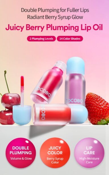 Tocobo Juicy Berry Plumping Lip Oil 